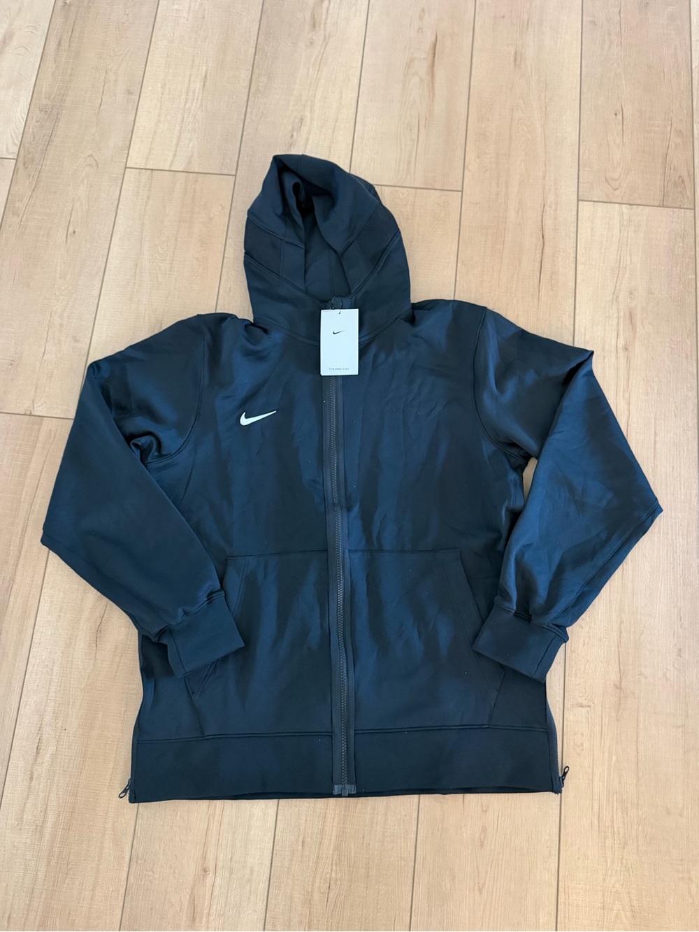 Nike Black Full-Zip Performance Hoodie Jacket